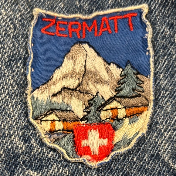 Vintage 80s Levi’s San Francisco Sherpa Lined Denim Trucker Jacket 40L - Picture 9 of 16